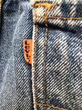 W32  vintage  Urban Village Vintage  straight leg  straight cut  pockets  orange tab  mens  M  Logo design  logo  levis strauss  Levis 517  levis  levi strauss  L30  jeans  jean  jacket  denim  blue  501