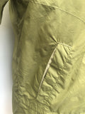 zip front  zip  vintage  Urban Village Vintage  urban village  summer  stitch detail  smock  retro  Pretty Green  parka  mens  long sleeve  khaki  Jacket  hooded  Green  festival