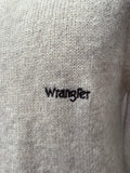 Wrangler Authentics  Wrangler  Wool Blend  wool  welsh wool  vintage  Urban Village Vintage  urban village  New old stock  M  long sleeve  knitwear  knitted  knit  elasticated  deadstock  beige  100% Wool