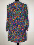 woodstock  womens  vintage  urban village  scooter dress  scooter  retro  psychedelic  psych  MOD  long sleeve  hippy  hippie  Cotton  corduroy  cord  acid  60s  1970s  1960s  10