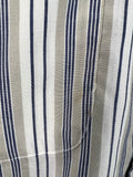 vintage  Urban Village Vintage  top  stripey  Stripes  striped  stripe pattern  stripe detailing  stripe  short sleeved shirt  short sleeved  short sleeve  Shirt  multi  mens  L  Gabicci  embroidered logo  Embroidered  blue stripes  beige  70s  1970s