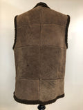 womens  waistcoat  vintage  Urban Village Vintage  Suede Jacket  Suede detail  suede and leathercraft limited  Suede  sheepskin  Loch Lomond  brown  Antartex Sheepskin  60s  1960s  16