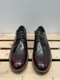 vintage  Urban Village Vintage  urban village  rubber sole  retro  patterned  pattern  Oxblood  mens  leather etching  Leather  laces  lace up  lace  borelli  10