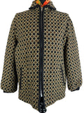 Vintage 1960s Zip up Wool Jacket - Size UK 16