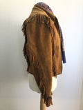 Western  vintage  Urban Village Vintage  Suede Jacket  suede fringing  Suede  s  Mens jacket  mens  John Carr  brown  70s  70  1970s  Online store