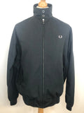 Fred Perry Harrington Jacket in Black - Size XL