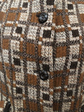 womens jacket  womens coat  womens  vintage  Urban Village Vintage  MOD  brown  60s  1960s  16