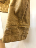 vintage  Urban Village Vintage  urban village  s  pockets  Mens Bomber jacket  mens  long sleeve  Leather Jacket  Leather  jacket  faux sheepskin  Craft Sportwear Limited  coat  camel  brown  bomber jacket  bomber  70s  1970s