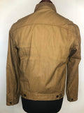 red tab  mod  mens  M  Levis  levi strauss  jean  Jacket  Denim jacket  denim  check lining  brown