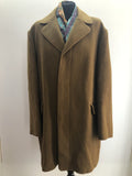 Vintage 1960s Wool Herringbone Coat by Gannex - Size UK 16