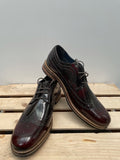 vintage  Urban Village Vintage  urban village  rubber sole  retro  patterned  pattern  Oxblood  mens  leather etching  Leather  laces  lace up  lace  borelli  10