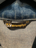 Vintage 1970's 70s Wrangler Denim Jean Jacket Blue Large Mens