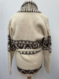 waist belt  vintage  Urban Village Vintage  urban village  starsky & hutch  patterned  pattern  mens  M  long sleeve  knitted  knit  cardigan  cardi  belted jacket  belted  belt  aztec print  aztec  70s  1970s