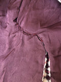 Womens L.K. Bennett Purple & Pink Patterned Coat - Size 12 - Urban Village Vintage