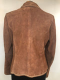 womens jacket  womens  Winter Jacket  winter  vintage  Urban Village Vintage  urban village  Suede Jacket  Suede  pockets  MOD  long sleeve  Jacket  button down  brown  60s  1960s  10