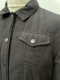 vintage  Urban Village Vintage  thick  pockets  mens  logo  levis strauss  levis  L  Jacket  insulated  elasticated  coat  button down  blanket lined  Black Jacket  black