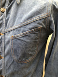 western  vintage  Urban Village Vintage  urban village  shirt  S  press stud  mens  denim style  denim shirt  denim  button fastening
