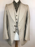 wide leg  vintage  Urban Village Vintage  urban village  trousers  three piece suit  three piece  suit  stitch detailing  stitch detail  S-M  S  retro  pockets  mens  M  long sleeve  League of Gentleman  Jacket  flares  blazer jacket  70s  1970s