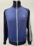 Fred Perry Track Top in Blue and Navy - Size S