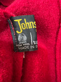 wool  womens  vintage  Urban Village Vintage  sweater  red  MOD  Lightweight Knit  light knit  knitwear  knitted  knit  Johnstons  Jacket  cardigan  cardi  60s  1960s  14