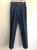 wrangler  w26  vintage  Urban Village Vintage  urban village  stitch detailing  retro  pink stitch  pink embroidery  MOD  Light Blue  L32  jeans  jean  indigo  flares  denim  Blue  8  70s  70  34  26  1970s