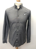 vintage  Urban Village Vintage  urban village  S  retro  Pretty Green  mens  long sleeve  denim style  collar  checked  casual  button down