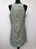 zip  womens  vintage  Urban Village Vintage  urban village  neck cut out  green  floral print  floral dress  dress  ditsy  cut out  back zip  60s  1960s  10  Online
