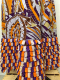 womens  vintage  v-neck  Urban Village Vintage  summer dress  summer  silk dress  silk  rio de janiero  rio  purple  psychedelic  psych  patterned dress  patterned  orange  multi  maxi dress  maxi  long dress  ibiza  harrods  festival  dress  carnival  70s  6  1970s