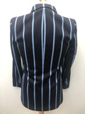 XS  Stripes  Mens jacket  mens  Jacket  boating jacket  blue  Blazer  Adam Waterman  60s style