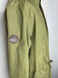 zip front  zip  vintage  Urban Village Vintage  urban village  stitch detail  Small  scooter  retro  Pretty Green  parka  paisley  mod jacket  mod  mens  khaki  Jacket  hooded  Green  festival  casual