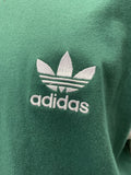 xl  vintage  Urban Village Vintage  urban village  short sleeved  short sleeve  retro  mens  logo  Green  embroidered logo  Cotton  adidas  3 stripe