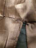 vintage  mens  Leather Jacket  Leather  L  Jacket  Fitted  brown leather  brown  70s  1970s Urban Village Vintage