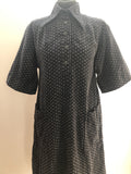 womens  vintage  Urban Village Vintage  urban village  shirt dress  purple  patterned dress  pattern  maxi  Marion Donaldson  long sleeves  long sleeved  long sleeve  long length dress  long dress  floral print  dresses  dress  button up  button front  button fastening  button  boho  big collar  70s  1970s  10