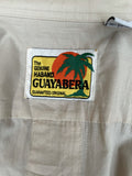 zip  vintage  Urban Village Vintage  urban village  urban  summer  retro  mens  M  guayabera  embroidered pattern  Embroidered  cuban  collar  big collar  70s  70  1970s