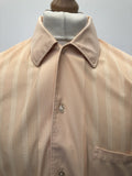 vintage  Urban Village Vintage  urban village  short sleeved  short sleeve  Shirt  Prova  Printed T-Shirt  print  peach  Mens Shirts  mens  cream  button  60s  60  1960s  1960