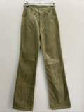 zip  womens  white tab  W24 L35  W24  vintage levis  vintage  Urban Village Vintage  urban village  trousers  retro  pockets  New old stock  MOD  levis strauss  levis  L35  Khaki  green  deadstock  corduroy  corded  cord  Big E  70s  70  1970s levis  1970