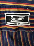 xs  vintage  Urban Village Vintage  urban village  Stripes  short sleeved  Shirt  sammy  printed shirt  printed  Mens Shirts  mens  dagger collar  button  60s  60  1960s  1960