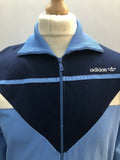 Urban Village Vintage  training  Tracksuit Top  Tracksuit  track  top  S  retro  mens  M  logo  Jacket  blue  adidas  70s  70  1970s
