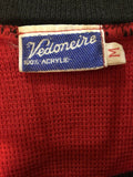 vintage  vest  vedoneire  v neck  Urban Village Vintage  urban village  Tank Top  Stripes  red  navy stripes  mens  M  knitwear  knitted  knit  elasticated